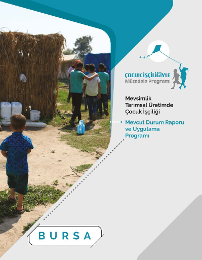 Mevsimlik Tarımsal Üretimde Çocuk İşçiliği Mevcut Durum Raporu ve Uygulama Programı BURSA